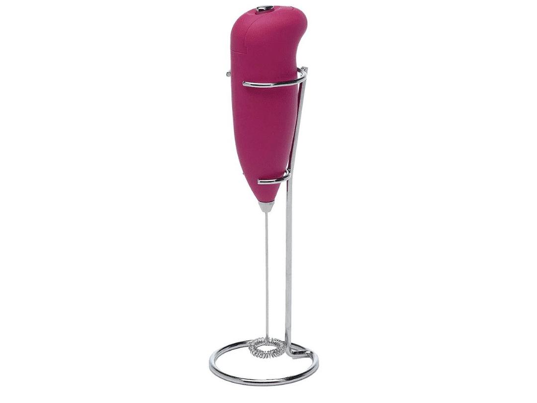 Primula Hanheld Electric Milk Frother with Stand, Foam Maker, Stainless Whisk, Drink Mixer, for Cappuccino, Latte, Macchiato, Matcha, Multi-Color Gift Set