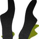 Morton's Extension Orthotic, Carbon Fiber Insole(1 Pair), Turf Toe Plate Rigid Shoe Insert for Morton's Toe, Turf Toe, Arthritis, Hallux Rigidus, Broken Big Toe, Alternative to Turf Toe Brace,235mm (9.25''- 235mm, Women's 7.5-8,Men's 6.5-7)