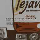 Tejava Original Unsweetened Black Iced Tea, 12 Pack, 1 Liter Glass Bottles, Non-GMO, Kosher, No Sugar or Sweeteners, No calories, No Preservatives, Brewed in Small Batches (EXP 01/26/28)