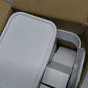 kathson Rabbit Gravity Auto Feeder Set 35oz Hanging Automatic Food Water Dispenser Cage Automatic Feeder Set for Rabbit Chinchilla Guinea Pig Hedgehog Ferret Kitty Puppy (Grey)