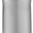 Contigo Cortland Chill 2.0 Vacuum-Insulated Stainless Steel Water Bottle, Spill-Proof Sip Technology, Interchangeable Lid, 24oz, Steel/Licorice, Perfect for Fitness Travel Everyday Use