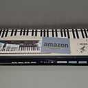 61 Key Piano Keyboard with Built-in Speaker & Microphone, Portable Electronic Digital Piano for Beginners, Ideal Musical Gift with Teaching Features