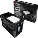 BCW Comic Bin, Black - Holds 150 Comics, Acid Free Storage and Organizer, Heavy Duty Plastic, Stackable, Includes Partition