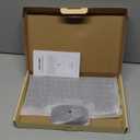 TECKNET Wireless Keyboard and Mouse Combo, Mini Cordless Computer Keyboard and Mouse Set 2.4GHz, Silent Adjustable 1600 DPI, Quiet Click, Lag-Free for Computer, Laptop, PC, Windows, Mac, Chrome OS (Black)