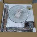 Wood Plug in Wall Sconces, Swing Arm Wall Lamp with Dimmable On Off Switch, 8.6 inch Vintage Wall Mounted Light Fixture with Cord for Bedroom Nightstand Bedside Reading Lamp  Bulb Included