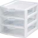 Sterilite 20738006 Art Furniture and Storage, White - 2 Pack