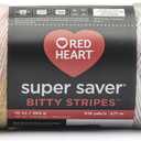 Red Heart Super Saver Bitty Stripes Yarn (Rainbow Mist)