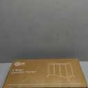 STORAGE MANIAC 3 Section Laundry Sorter, 35.9 Gal (136 L) Laundry Hamper Cart with Heavy Duty Rolling Lockable Wheels and Removable Bags, Clothes Organizer Basket Clothes Separator Hamper, Gray