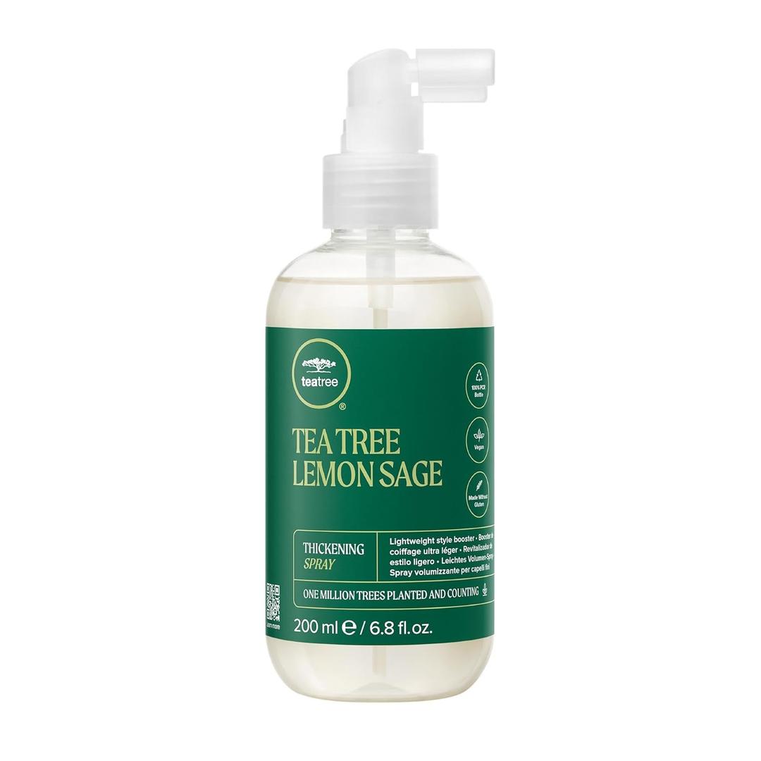 Tea Tree Lemon Sage Thickening Spray, Builds Body + Boosts Volume, For Fine Hair (6.8 fl. Oz (Pack of 1))