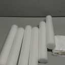 MAXTID Under Door Draft Stopper Cold Air Blocker - Large Doors Seal Gap Bottom of Doors 36" Adjustable 30" 32" 34" Weather Stripping Blocker Interior Front Door Sweep Bedroom Must Have (White)