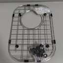 Serene Valley Sink Bottom Grid 9" x 13-7/8", Rear Drain with Corner Radius 2-3/4", Sink Protector NLW0914R