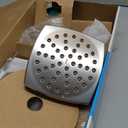 Moen Conway Spot Resist Brushed Nickel Bathroom Shower Trim Kit with Square Showerhead, Handle, Tub Spout, and Posi-Temp Valve Included, 82922SRN