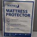 Waterproof Mattress Protector Twin Size,Mattress Cover Protector, Smooth Top Mattress Protector for Kids, Breathable Skin Friendly and Noiseless Fitted Sheet,Twin Size,Polyester