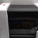 21 Inch Black Fireplace with 3D Flame Effect, Three-Sided Freestanding Electric Fireplaces with Removable Foot, Electric Fireplace Heaters for Indoor Use (Black-18'')