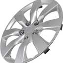 KT-1042-16: Hub Cap/Silver 16"
