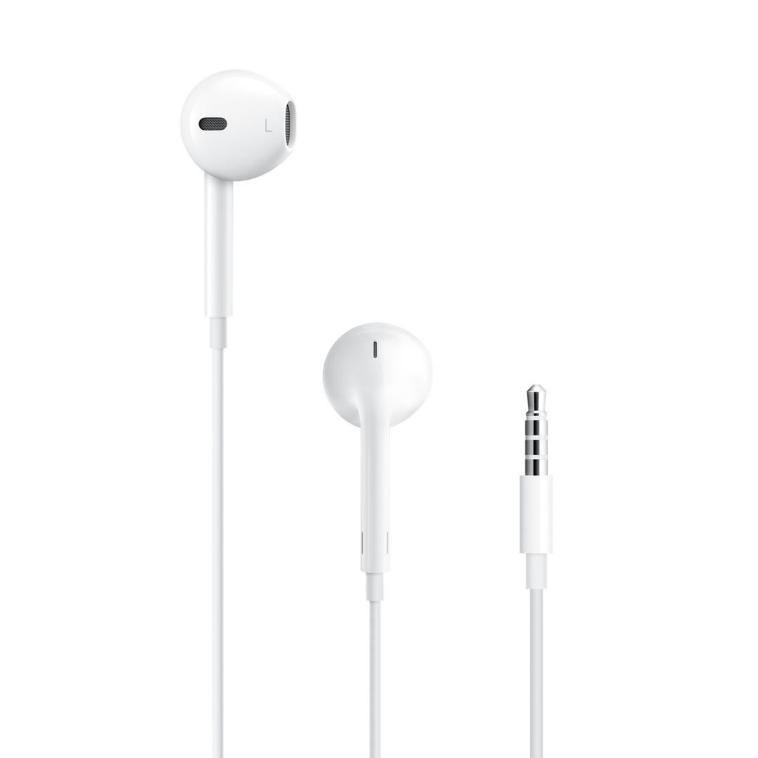 Apple EarPods Headphones with 3.5mm Plug, Wired Ear Buds with Builtin Remote to Control Music, Phone Calls, and Volume