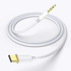 MAXAUX 3.3ft USB Type C to 3.5mm Audio Aux Jack Cable, Compatible with iPhone 16/15 Pro Max/15 Pro/15 Plus, Galaxy S24/S23, Pixel 9 set of 4
