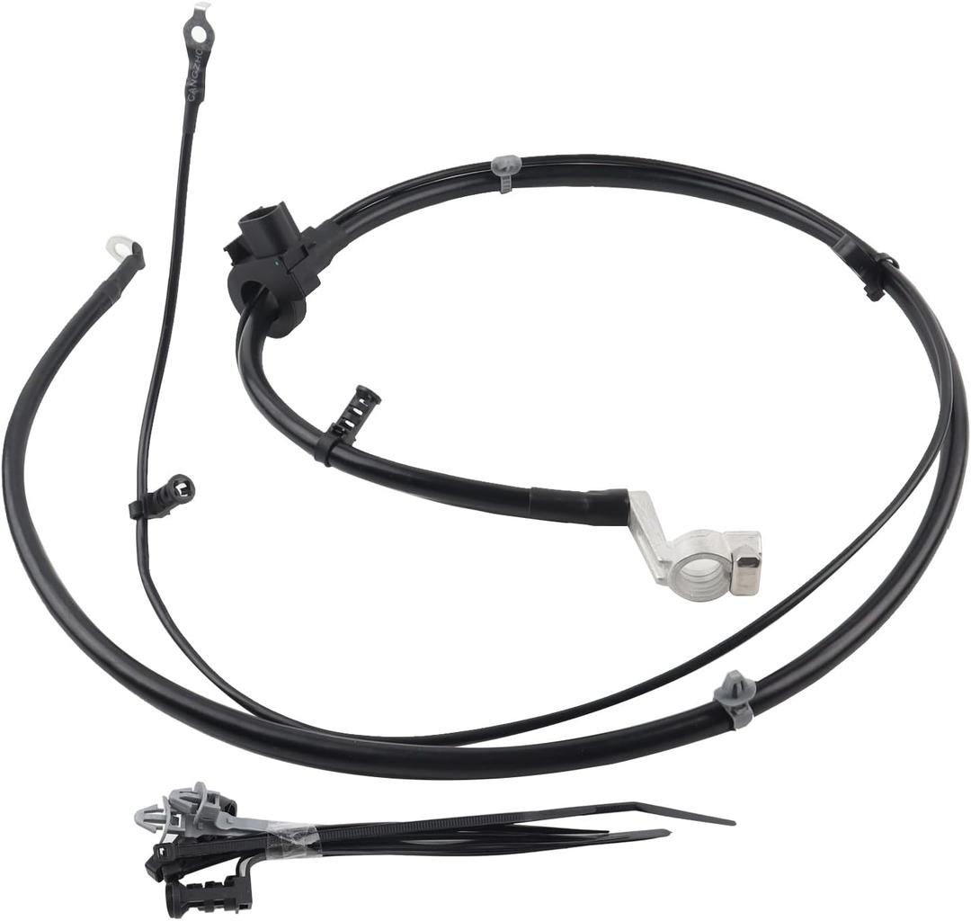 MUCO New Battery Negative Cable 84634113 Compatible with Chevy Silverado GMC Sierra 1500 LD Limited 2014 15 16 17 18 2019 Negative Battery Cable Wire Harness 84109455
