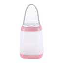 Night Light for Kids, USB Rechargeable Nursery Lamp Portable Camping Lantern with 3 Light Modes for Camping,Emergency,Bedroom,Indoor and Outdoor(Pink, 1 Pack)