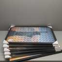 SESEAT 16x24 Picture Frame Black Set of 6, Display Pictures 16x24 Without Mat for Wall Mounting, Wall Gallery Poster Frames