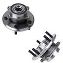 KUSATEC 513286 Front 2PCS Wheel Bearing and Hub Assembly Compatible with Dodge Journey 2009-2017, Ram ProMaster 1500 2500 3500 2014-2015, 5 Lug Bolts w/ABS