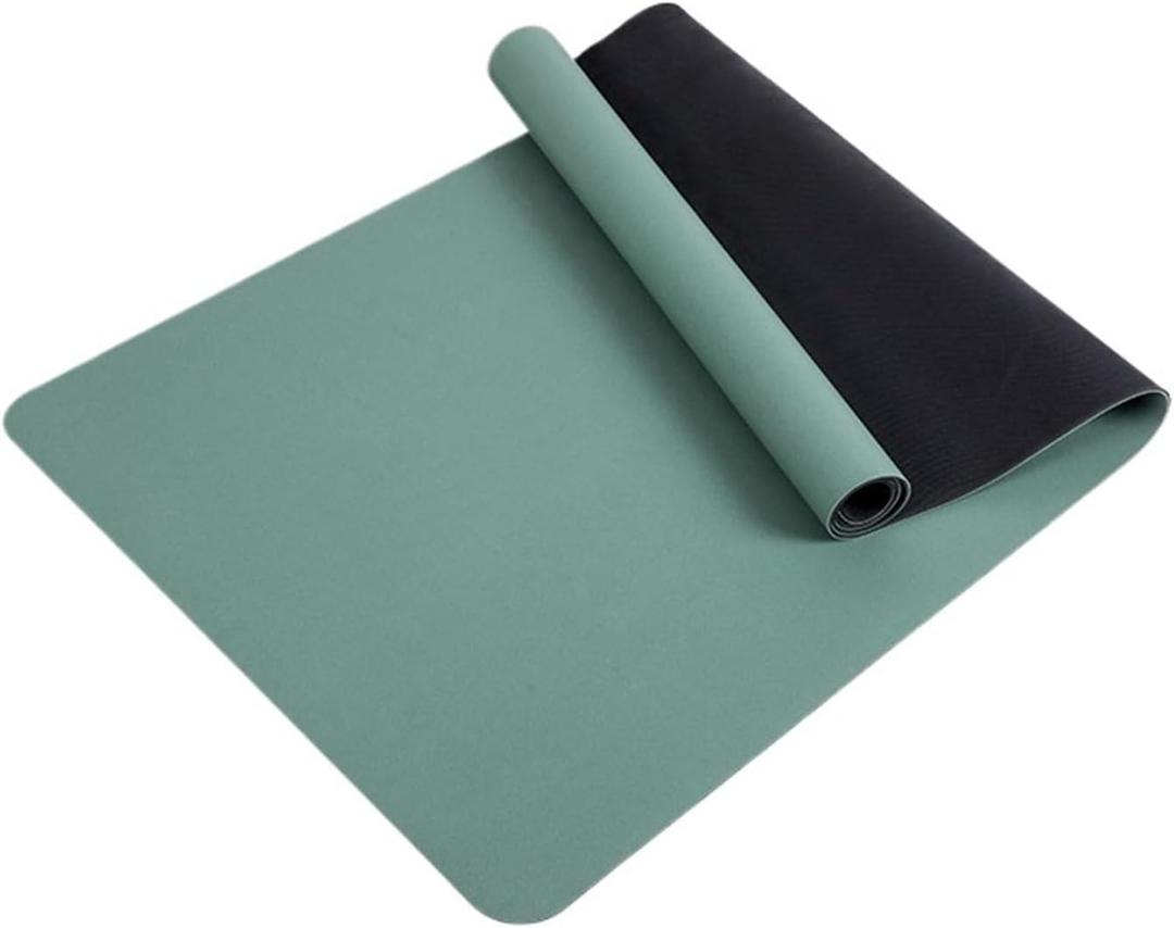 Yoga Mat Environmentally Friendly, Odorless, Elastic, Waterproof, And Anti Slip. It Is A Professional (183cmx61cm, Green)
