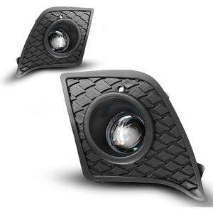 Fog Lights compatible for 2014-2015 Lexus IS 250 / 2014-2016 Lexus IS 350 (For F-Sport Bumper Models only) Driver Passenger Replacement Lamps Assembly