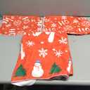 FRAMICS 3-Piece Winter Snowflake Bath Towel Set - Soft Absorbent Bath, Hand, and Dish Towels for Christmas Decorations