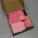 Engrowtic 180 Pcs Mini Valentine's Day Cards Assortment Bulk Classroom Kids Greeting Cards 3.5 x 2.4''Foldable Love Heart Greeting Cards Wedding Card with Envelopes Stickers for Valentines Day