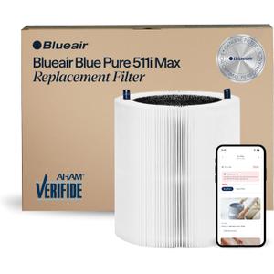 Blueair Blue Pure 511i Max Genuine Replacement Filter, Fits Blue Pure 511i Max Air Purifier
