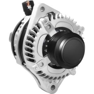11573N New Alternator Replacement for 3.5L Honda Odyssey 2011-2013, Pilot 2012-2015, Ridgeline 2012-2014, Replace 104210-1240 9764219-124 31100-RV0-A01, V6 12V 130 Amp