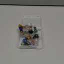 PH PandaHall 18pcs Colored Tiny Spell Jars, 2 Sets Mini Glass Bottles Mini Potion Bottles Wishing Bottle Vials with Cork Stopper for Wedding Birthday Party Decoration Halloween DIY Crafts Supplies