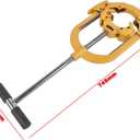 4" - 6" H6 Hinged Pipe Cutter 4-Wheel for Steel and Stainless Steel Pipe Replacement for Reed and Ridgid Cutter Wheel