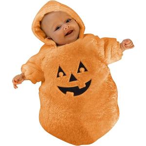 My First Halloween Baby Pumpkin Costume ,0-3 Months