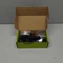 AIBOO 12V LED Under Cabinet Lights Kit 6 Pack Black Cord Aluminum Puck Lamps for Kitchen Counter Closet Lighting with Manual on/Off Switch 12W 6 Lights (2700K Warm White)