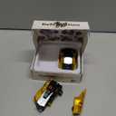 Collision Transforming Dinosaur Car Toy, 2 Magnetic Cars Transform into Dinosaur Toys for Kids Toddler Fun Deformation Robot Dino Car Christmas Birthday Gift Toys for Boys Girl(Golden Dragon)