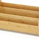 Bamboo Book Display Rack