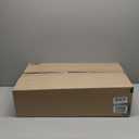 Snap-N-Store Vinyl Record Storage Box - 12" - 2 Pack - Crate Holds up to 75 Vinyl Albums - Black