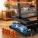 Walking Pad Treadmills for Home with 7.5MPH, Built-in Speaker, Upgrade 3.0HP Foldable Treadmills with 10% Incline, Compact Running Machine with APP, 350 LBS, LED Display, Remote Control