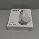 Sony WH-CH520 Wireless Headphones Bluetooth On-Ear Headset with Microphone and up to 50 Hours Battery Life with Quick Charging, White