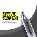 Guard Dog Security 8 Gram / 12 Gram Co2 Cartridges, Non-Threaded, CO2 cartridges BB Gun, CO2 BB Pistol, CO2 Airsoft Pistol, and CO2 Paintball Markers, Snug fit, Solid Seal