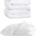 Bedsure 2 Pack Set - Comforter & 1 Pack Adjustable Pillow