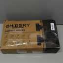 Chibery 50 PCS Full Overlay 3/4 inch Overlay Soft Close Hinges, Clip ON Plate, 105 Degree, Silent Hydraulic, Black Frameless European Concealed Hinge for Kitchen Cabinet Door, Wardrobes, and Bookcases