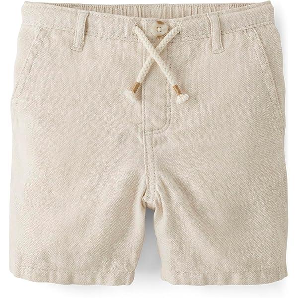 The Children's Place and Toddler Stretch Relaxed Straight Chino Pants, multipacks 4T, Beige