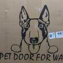 Baboni Pet Door for Wall, Steel Frame and Telescoping Tunnel, Aluminum Lock, Double Flap Dog Door and Cat Door, Strong and Durable (Pets Up to 220 Lb) -X-Large