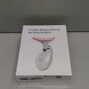 Fastaid Red-Light-Therapy-for-Face and Neck, Red Light Therapy Wand, 7 Color Led Face Neck Massager for Skin Care, White