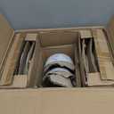 Amazon Basics Dinnerware Set, Microwave and Dishwasher Safe, Service for 6, 18-Piece Complete Kitchen, Plates, Dishes, Bowls, Branches