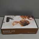 Matte Black Bathroom Faucets, Waterfall Bathroom Sink Faucet Modern Single Handle Bathroom Faucte 1 or 3 Hole, RV Mixer Tap Vanity Faucet - Includes Pop-up Drain Supply Hoses Deck Plate, Short, A - Black