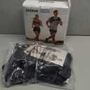 Weighted Vest for Women & Men with Reflective Stripe and Adjustable Buckle, Comfortable & Durable Rucking Vest for Walking, Running & Strength Training (10 lb, Black)