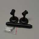 JQK Toilet Paper Holder Oil Rubbed Bronze, 5 Inch 304 Stainless Steel Thick 0.8mm Tissue Paper Dispenser for Bathroom, Hold Mega Rolls Wall Mount, TPH100-ORB (Bar)